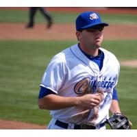 Mike Moustakas with the Omaha Storm Chasers