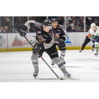 Brayden Watts of the Vancouver Giants against the Seattle Thunderbirds