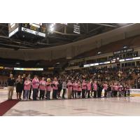 Manchester Monarchs' Pink in the Rink event