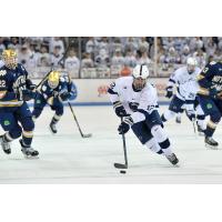 Forward Ludvig Larsson with Penn State University