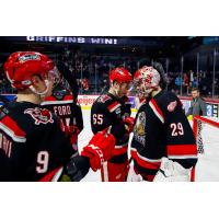 Grand Rapids Griffins congratulate goaltender Harri Sateri