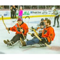 Phantoms Charities Sled Hockey team