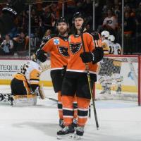 Byron Froese of the Lehigh Valley Phantoms