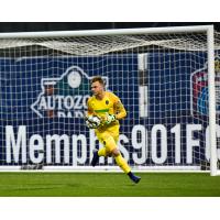 Memphis 901 FC goalkeeper Jeff Caldwell