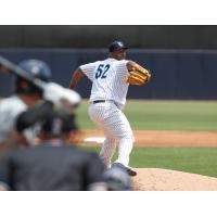 CC Sabathia pitching for the Tampa Tarpons