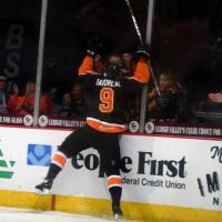 Lehigh Valley Phantoms forward Cole Bardreau