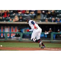 Eric Young, Jr. of the Tacoma Rainiers