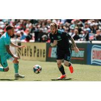 Chicago Fire midfielder Aleksandar Katai vs. the Colorado Rapids