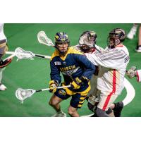 Lyle Thompson of the Georgia Swarm against the Philadelphia Wings