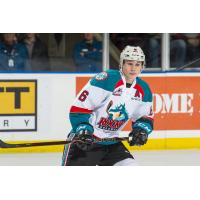 Kelowna Rockets defender Kaedan Korczak