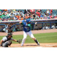 Chase Vallot of the Lexington Legends at bat