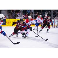 Vancouver Giants battle the Spokane Chiefs