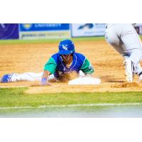 Lexington Legends slide safely back to base