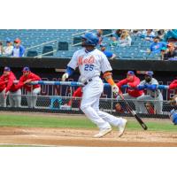 Adeiny Hechavarri­a helped lead the Syracuse Mets to a win on Thursday afternoon with four hits and three RBIs