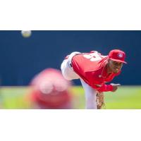 Vancouver Canadians starter RHP William Gaston made his first professional start on Sunday