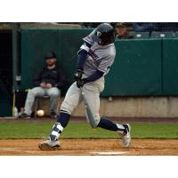 Will Kengor swings away for the Somerset Patriots