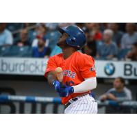 Dilson Herrera hit two home runs on Thursday night in the Syracuse Mets' win against Durham