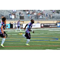 Don Smart of Forward Madison FC after scoring against South Georgia Tormenta FC