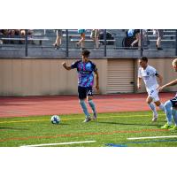 Forward Madison FC defender Gustavo Fernandes