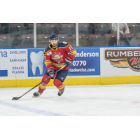 Forward Dean Yakura with the Peoria Rivermen