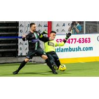 St. Louis Ambush goalkeeper Paulo against the Dallas Sidekicks