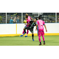 St. Louis Ambush tangle with the Dallas Sidekicks