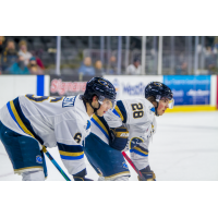 Brent Johnson (left) and Sam Rhodes of the Sioux Falls Stampede