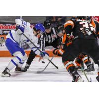 Wichita Thunder face off with the Fort Wayne Komets