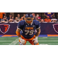 Offensive lineman Brackin Smith with the Albany Empire