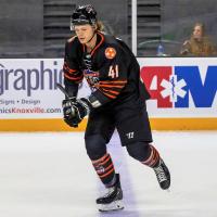 Knoxville Ice Bears' Cameron Hough In Action