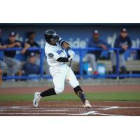 Biloxi Shuckers' Jeferson Quero at bat