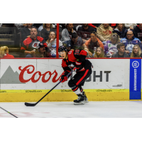 Cincinnati Cyclones' Yushiroh Hirano on the ice