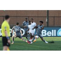 Chicago Fire FC II and MUNFC2 in action