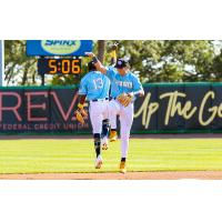 Charleston RiverDogs celebrate win