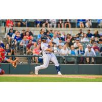 Somerset Patriots' Jasson Dominguez at bat