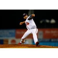 Mississippi Braves' Daysbel Hernandez in action