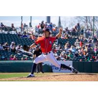 New Hampshire Fisher Cats pitcher Jimmy Burnette