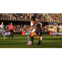 Racing Louisville FC's Lauren Milliet in action