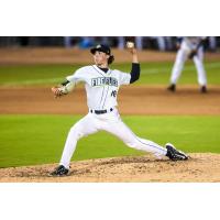 Columbia Fireflies' Frank Mozzicato on the mound