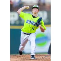 Columbia Fireflies' Shane Panzini on the mound