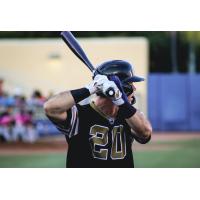 Biloxi Shuckers' Tristen Lutz at bat