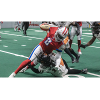 Northern Arizona Wranglers receiver Glen Gibbons Jr. vs. the Arizona Rattlers