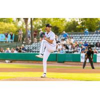 Charleston RiverDogs' Marcus Johnson on the mound