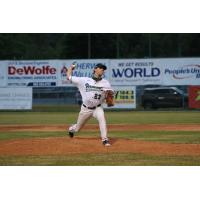 Vermont Mountaineers' Jack Metzger on the mound