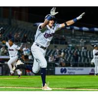 Somerset Patriots outfielder Brandon Lockridge