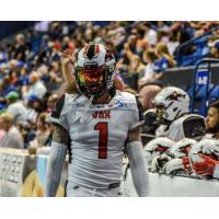 Jacksonville Sharks wide receiver Devin Wilson