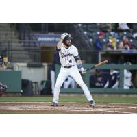 Tacoma Rainiers' Mason McCoy at bat