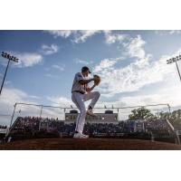 St. Cloud Rox' Hunter Day on the mound