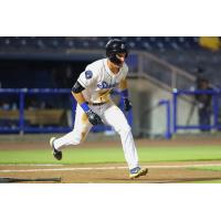 Biloxi Shuckers' Tyler Black in action