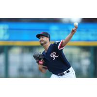 Tacoma Rainiers' Eric Stout in action